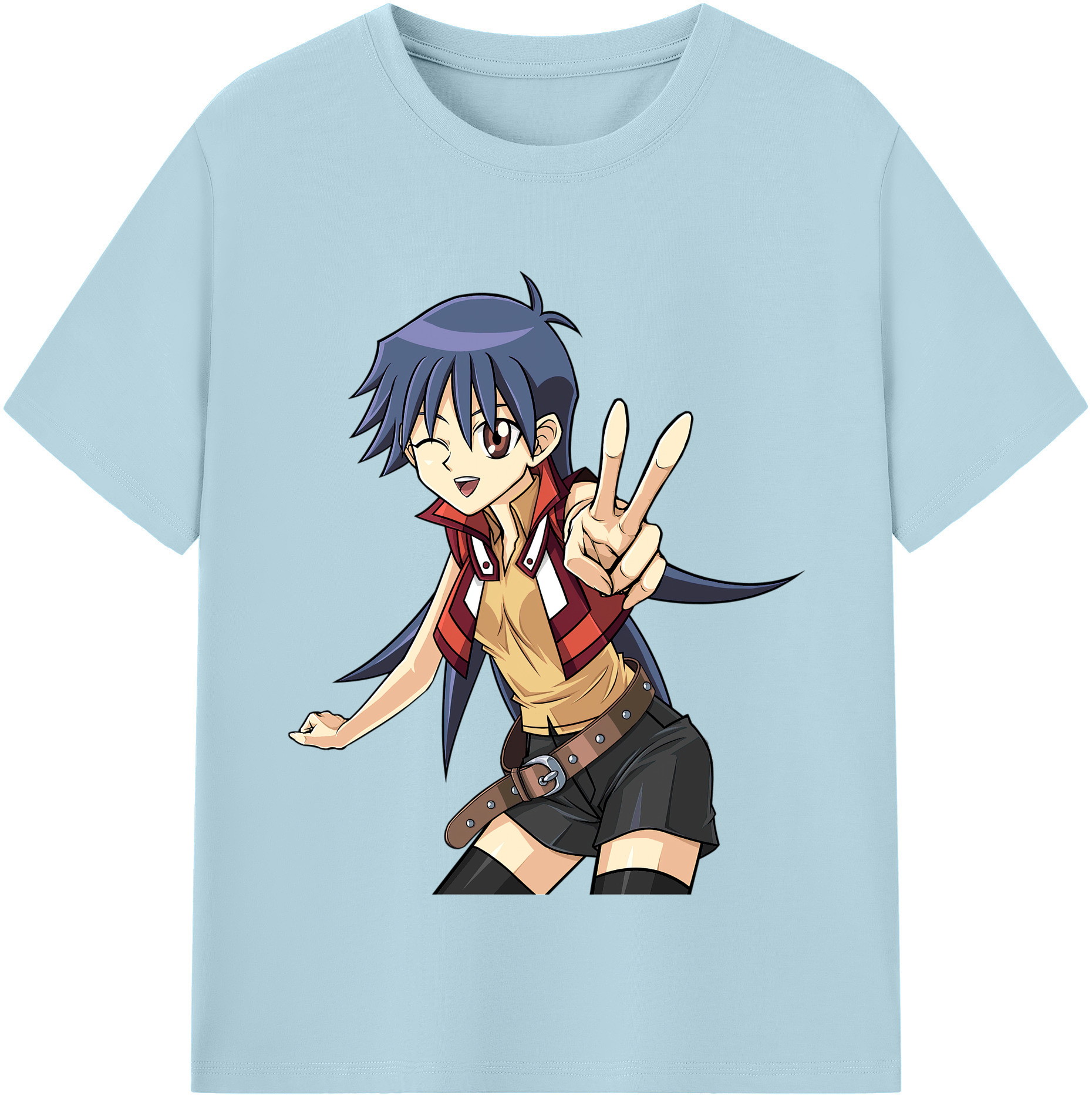 （画像用） 遊☆戯☆王 Yu-Gi-Oh! 綿100％半袖Tシャツ（フロントプリント）
